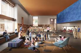 The Chicago Public Library branch at the Obama Presidential Center
